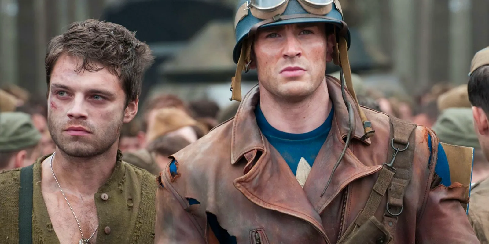 Steve returns with Bucky and the 107th in Captain America The First Avenger Image