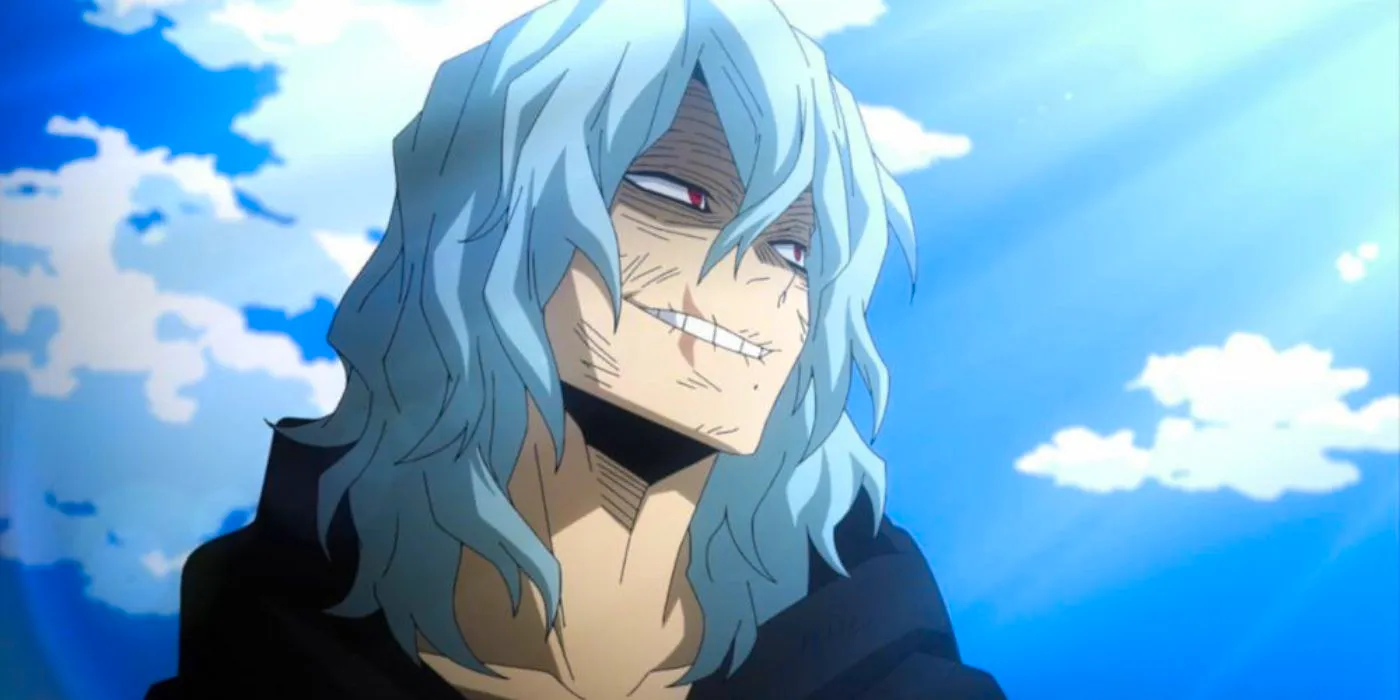 Still shot of Shigaraki.  Image