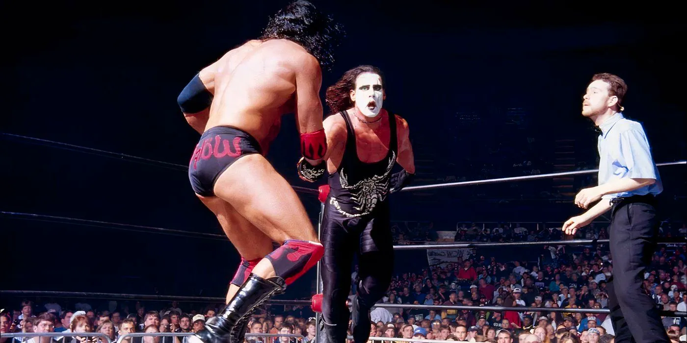 Sting vs Scott Hall from WCW Uncensored 98 Image