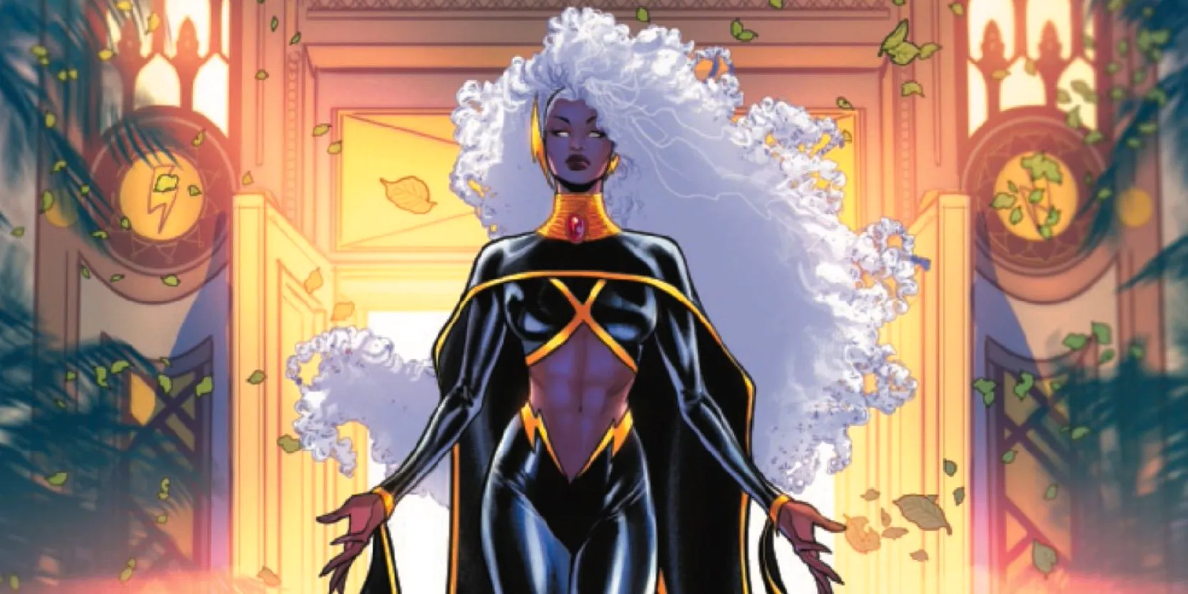 Storm #1 art by Lucas Werneck - Ororo in her Storm Sanctuary Image