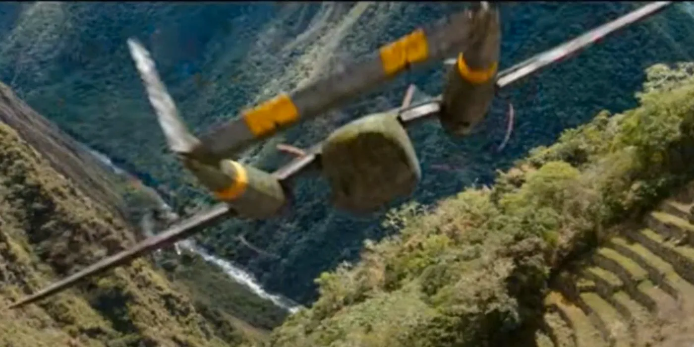 Stratosphere flying over hills in Trransformers Rise of the Beasts Image