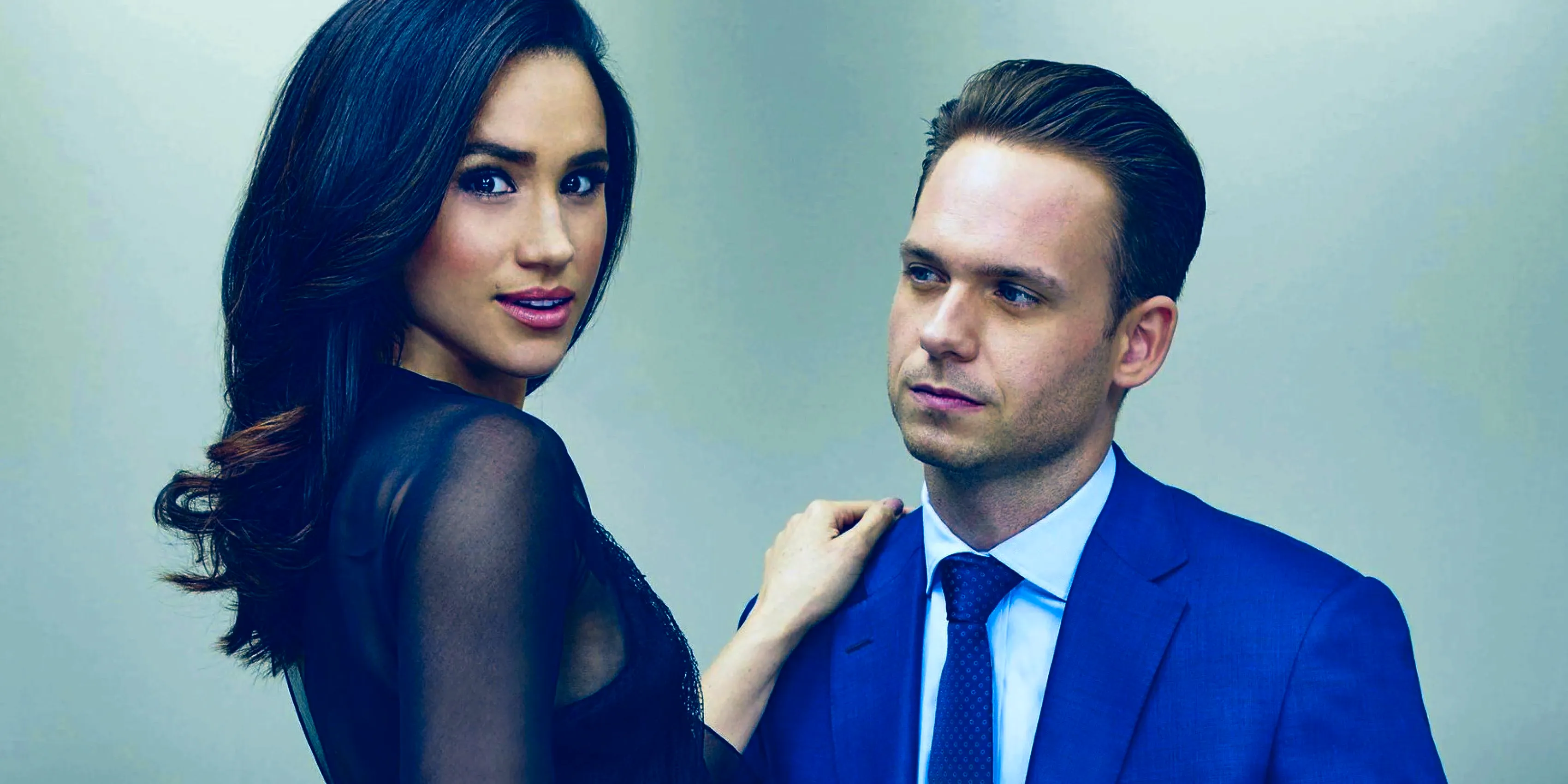 suits mike ross and rachel zane Image