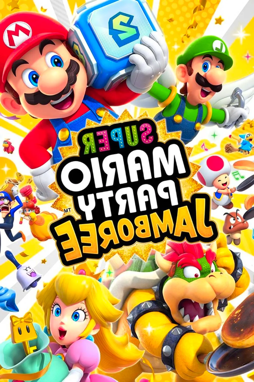 Super Mario Party Jamboree Tag Page Cover Art Image