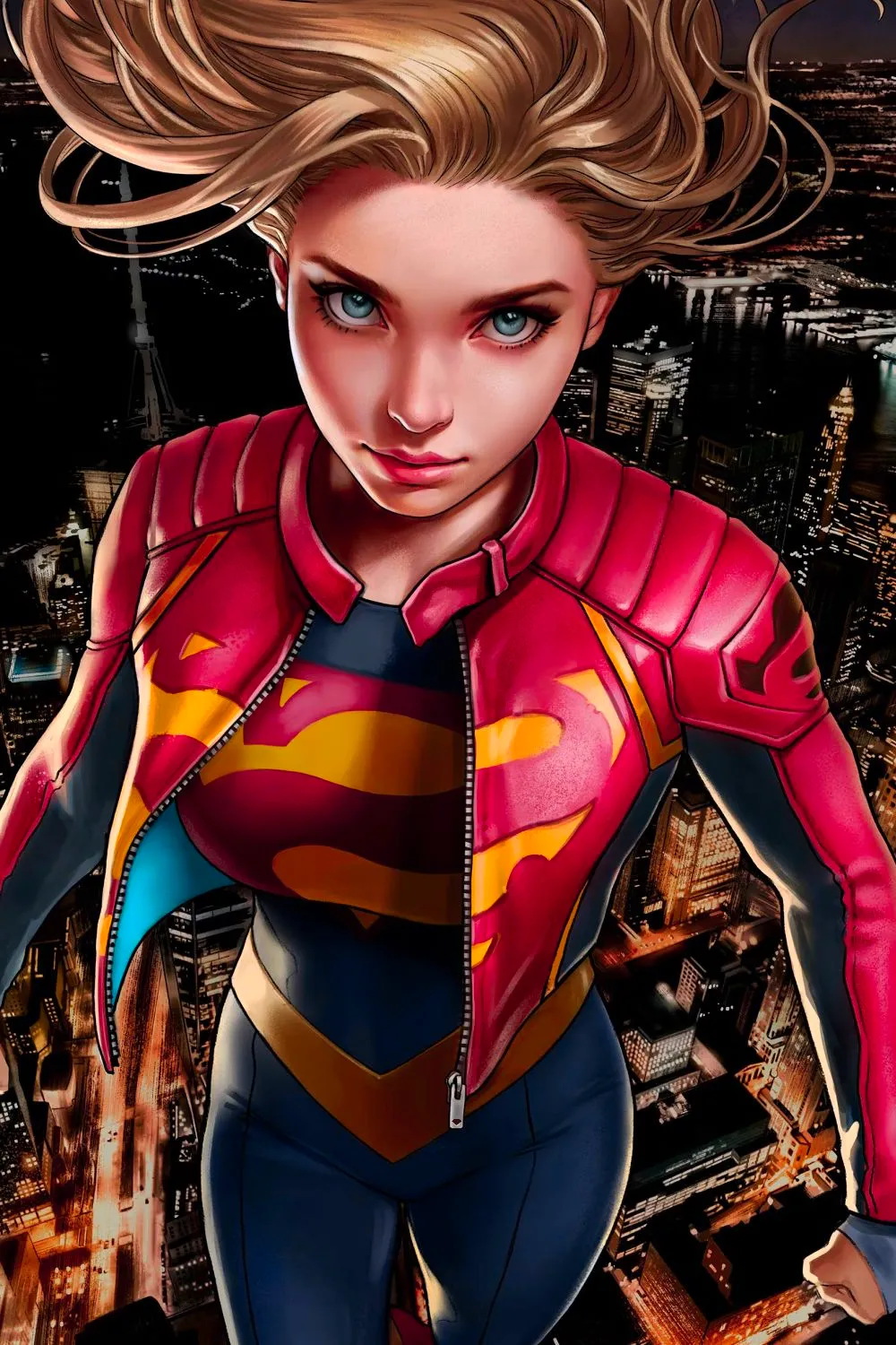 Supergirl Comic Art by Talavera Image