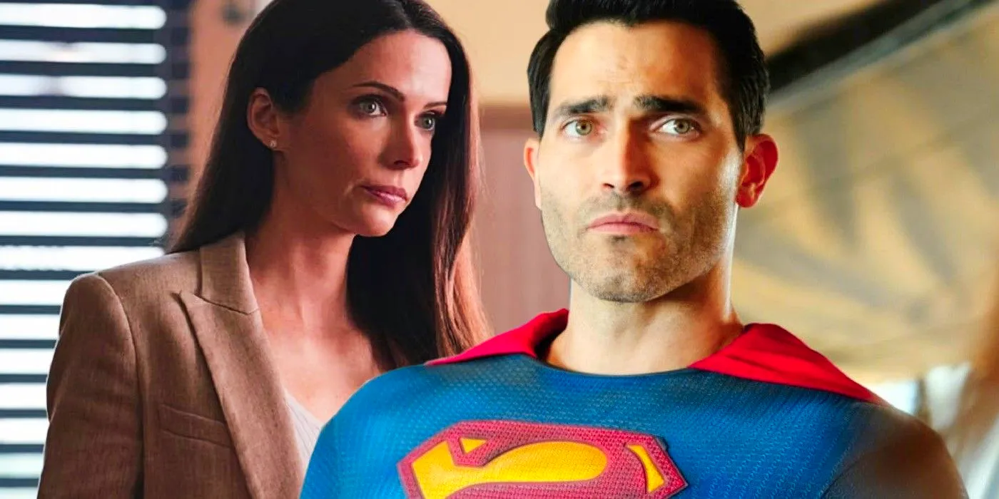 Superman and Lois from the show of the same name. Image