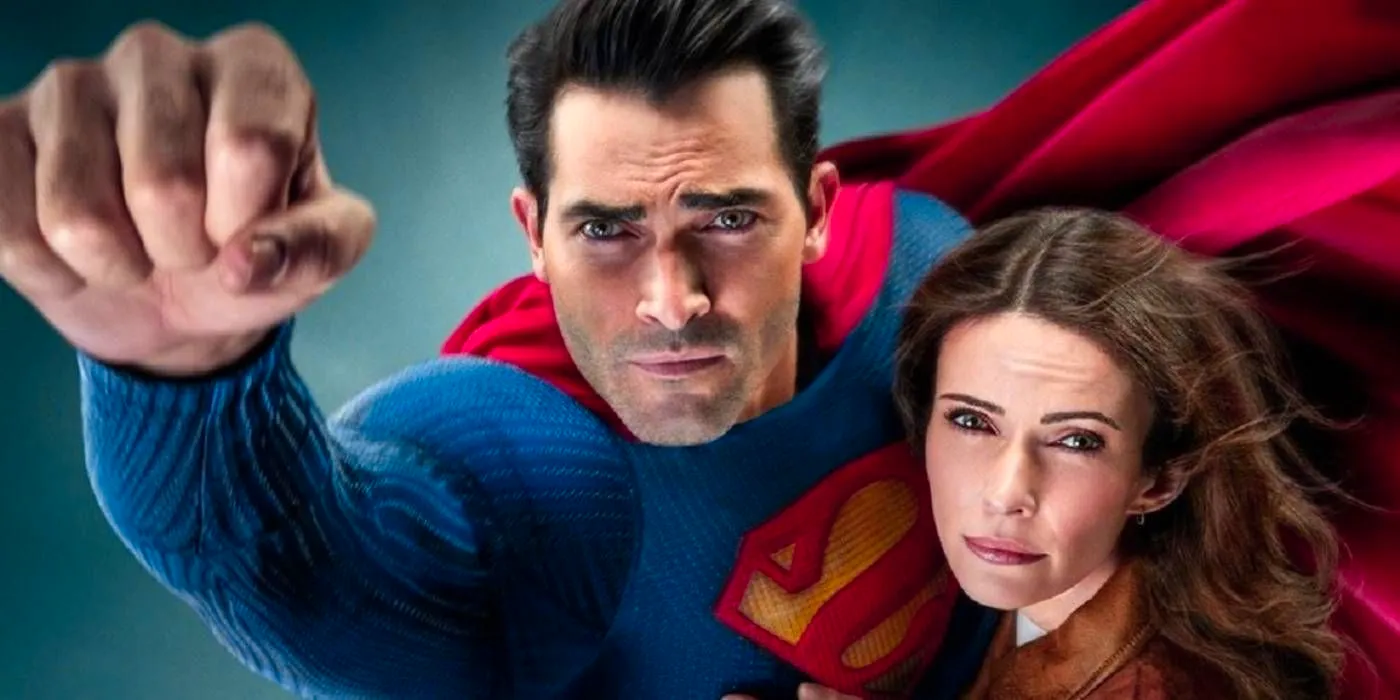 Superman and Lois poster with Superman and Lois Lane Image