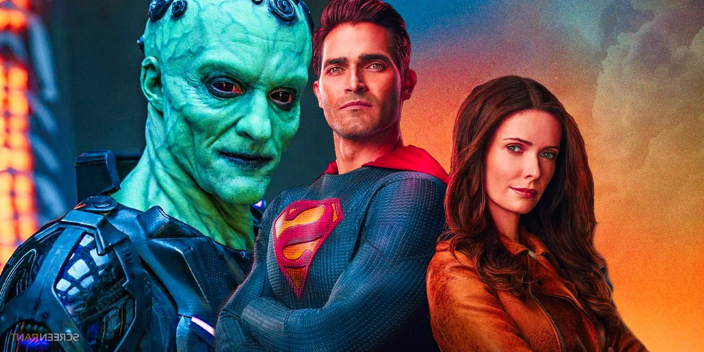 Superman & Lois with Brainiac from Krypton Image