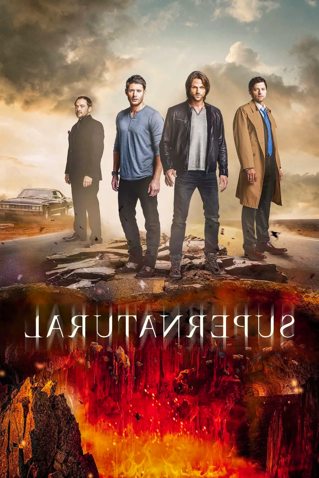 Supernatural TV Series Poster Image