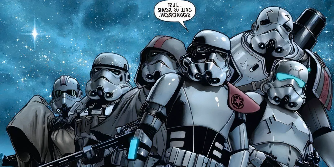 Task Force 99 introducing themselves as SCAR Squadron.  Image