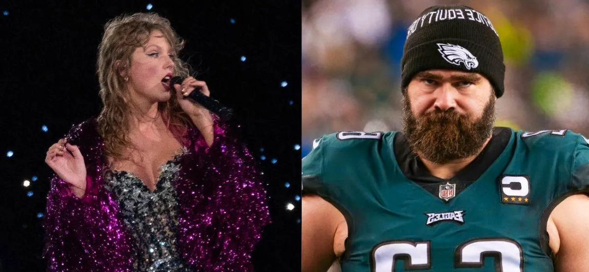 Taylor Swift Reacts To Jason Kelce's Phone-Smashing Incident Image