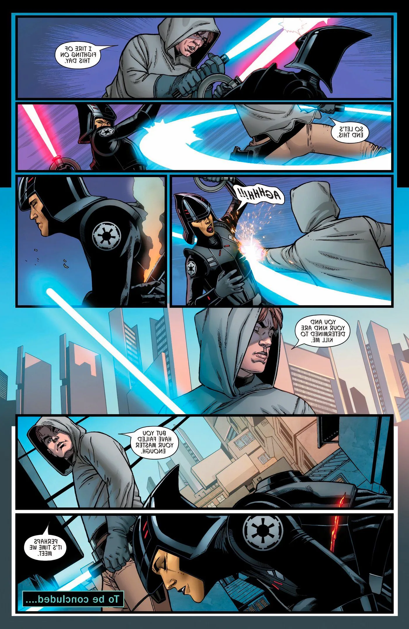 Tensu Run is Ready To Face Darth Vader in Inquisitors #3 Image