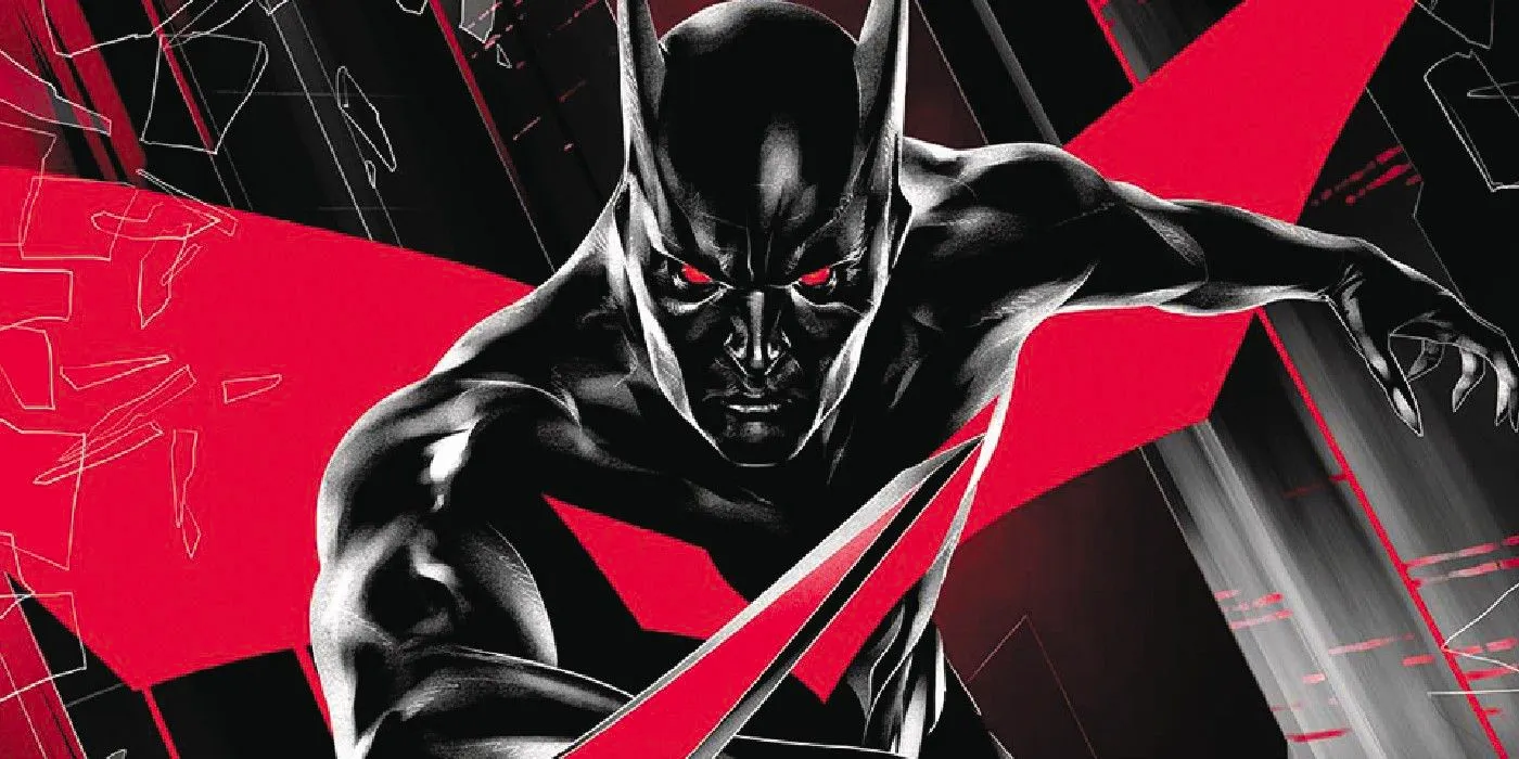 Terry McGinnis looking lethal in his Batman Beyond suit.  Image