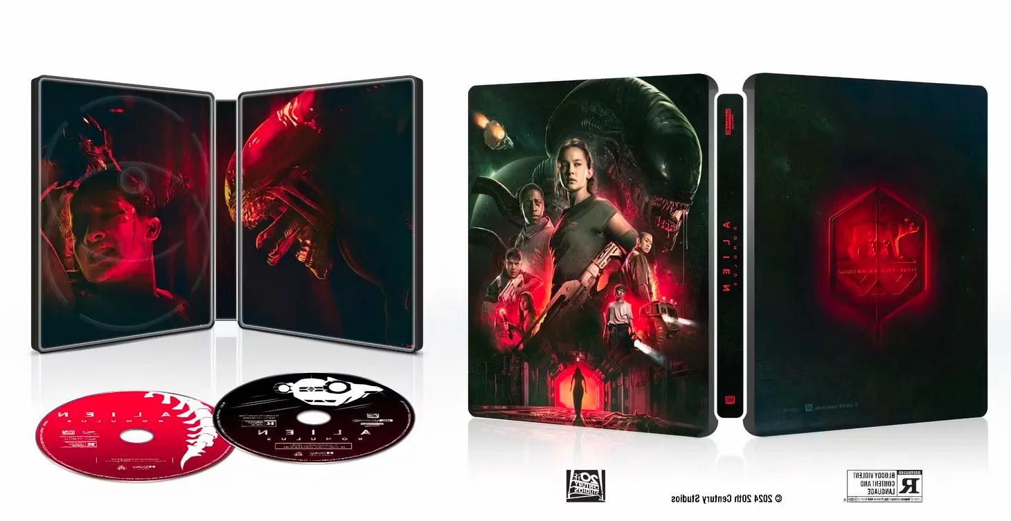 The Alien Romulus 4K SteelBook packaging Image