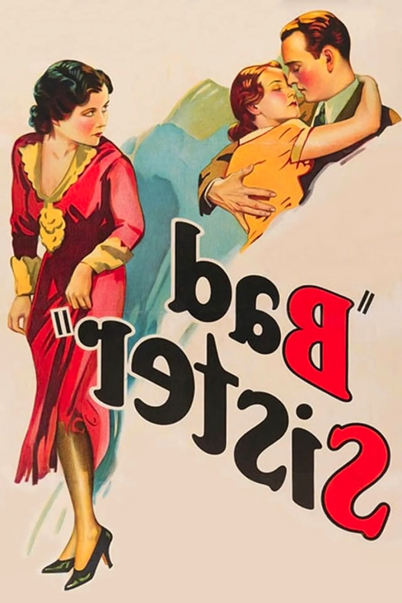 The Bad Sister (1931) - Poster Image