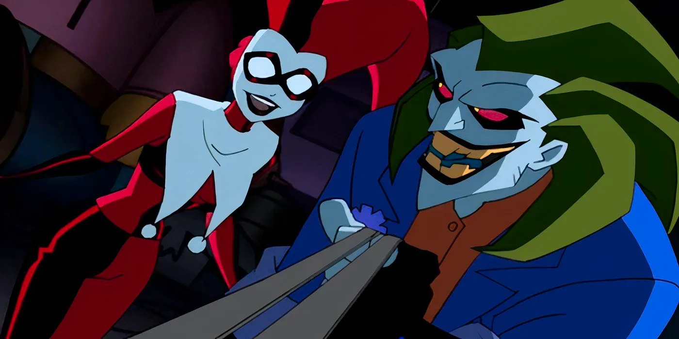 The Batman Animated Joker Harley Quinn Image