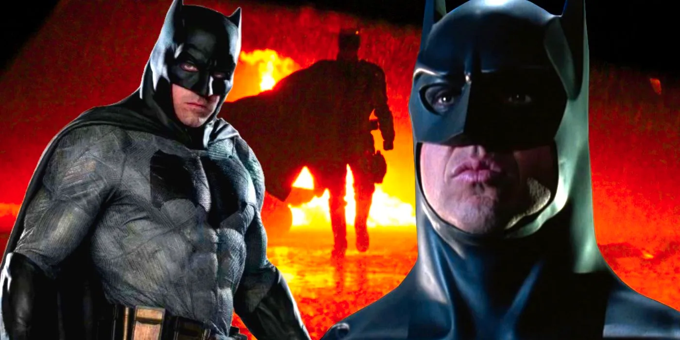 The Batman Ben Affleck Michael Keaton Image