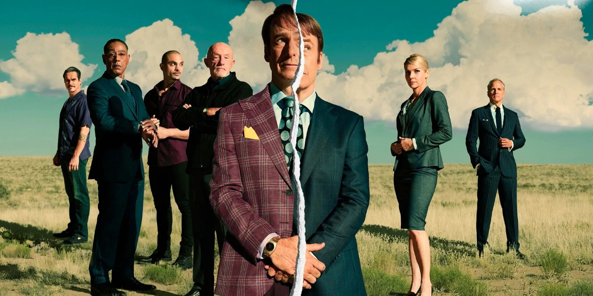 The Better Call Saul Cast on a Poster Image