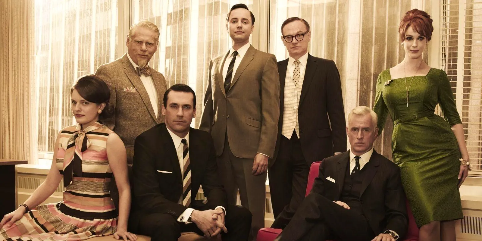 The cast of Mad Men Image