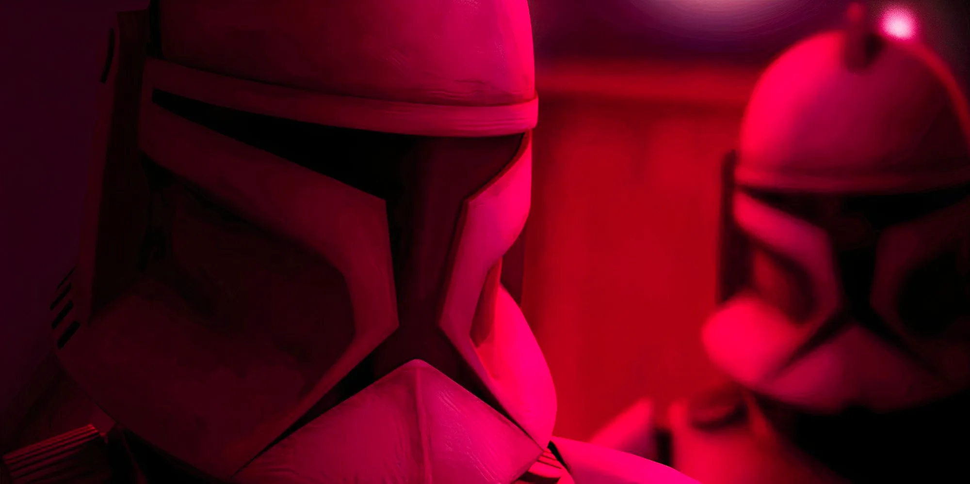 The clone trooper Ridge on board an attack shuttle in the Star Wars: The Clone Wars movie. Image