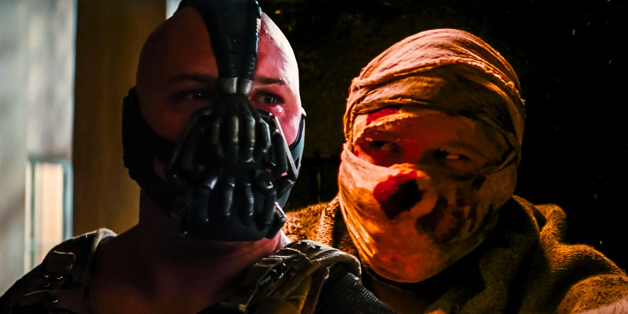 The dark knight rises why bane wears a mask Image