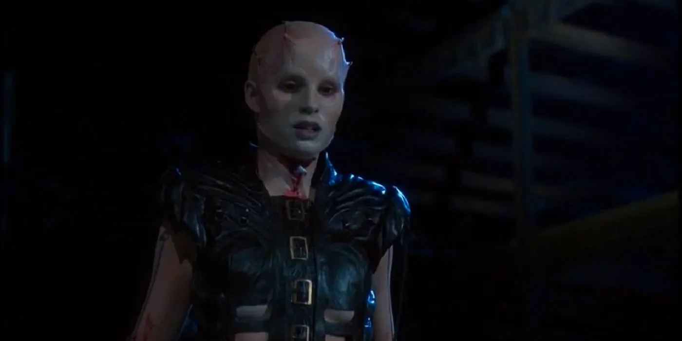 The Dreamer Cenobite standing up in Hellraiser III Image