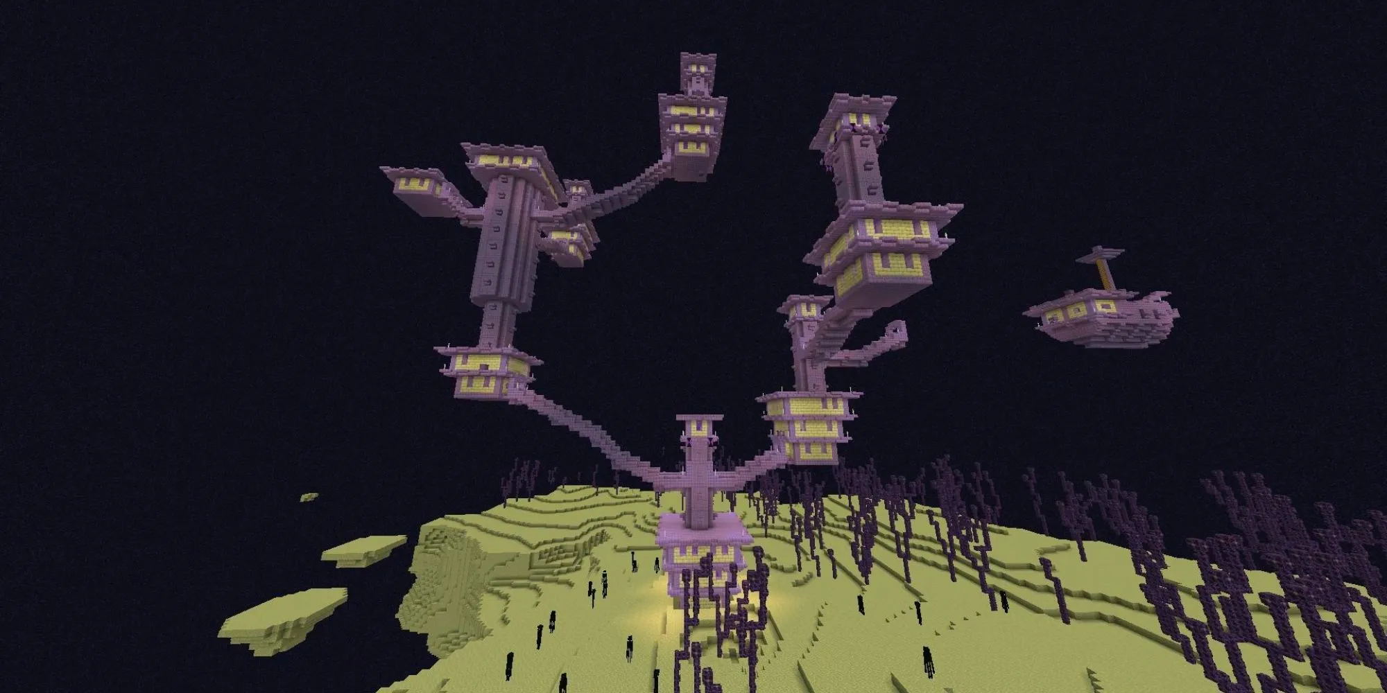 The End Highlands in 'Minecraft' Image