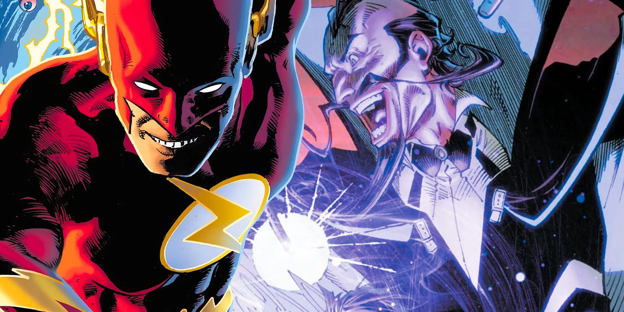 The Flash and Abra Kadabra DC Image