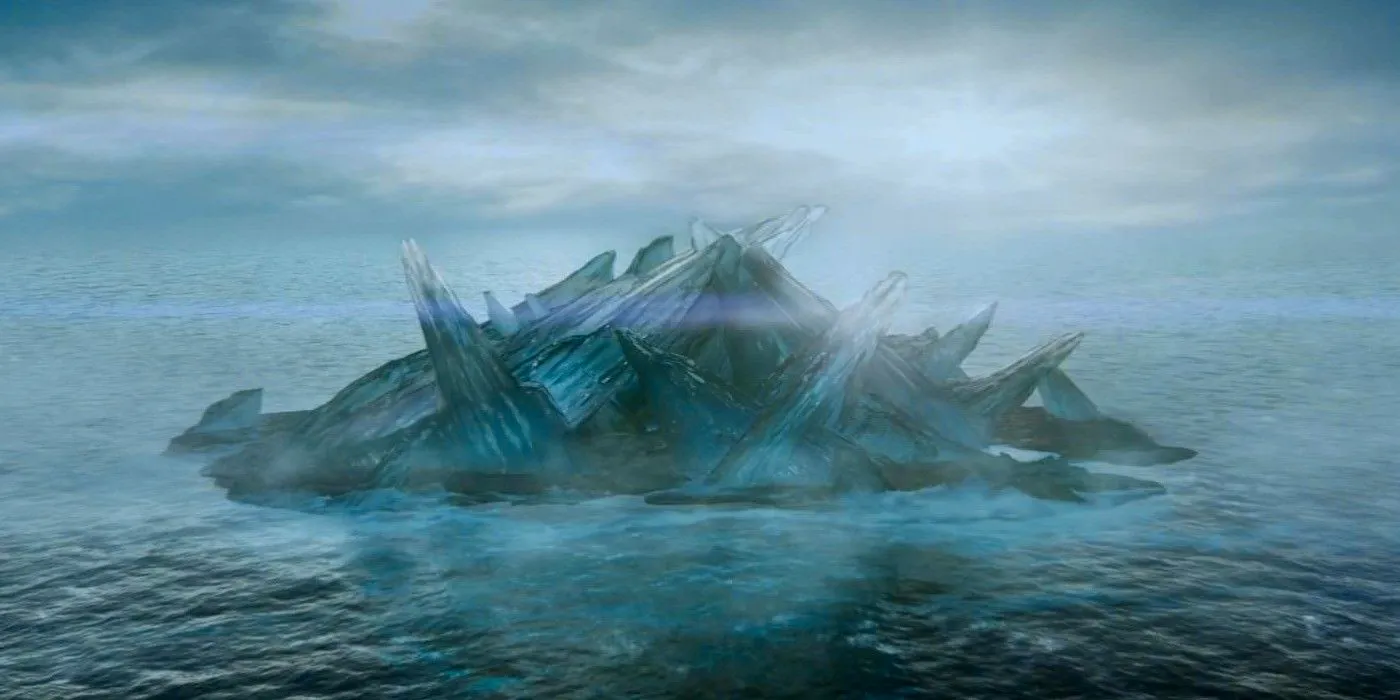 the fortress of solitude in superman & lois Image