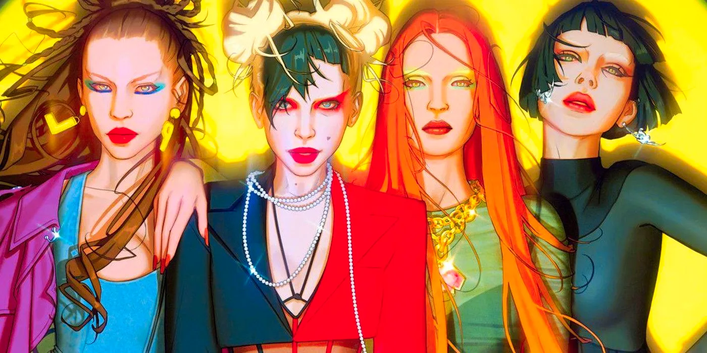 the four members of the gotham city sirens Image