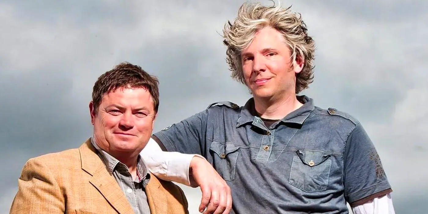 The hosts from the MotorTrend series Wheeler Dealers Image