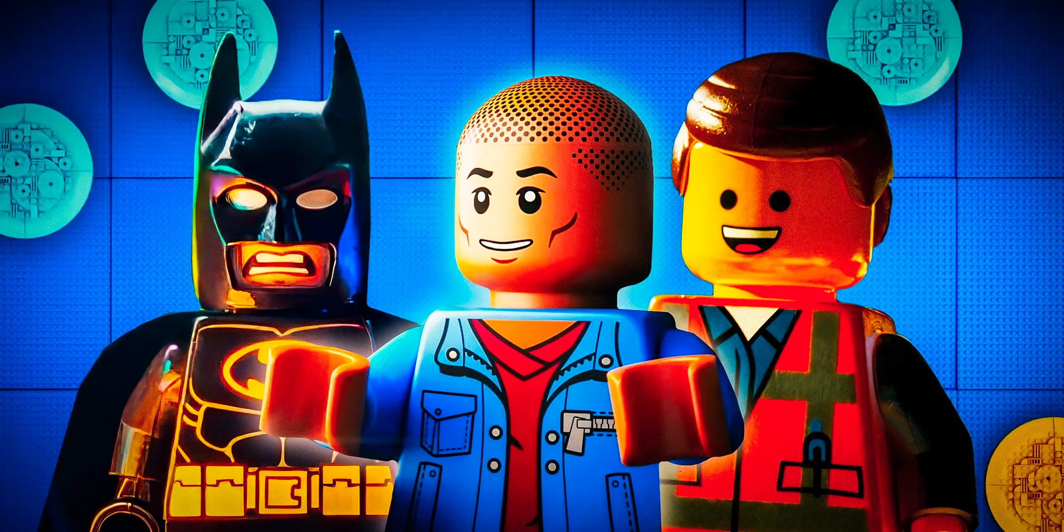 The LEGO Movie Emmett Piece by Piece Pharrell LEGO Batman Image