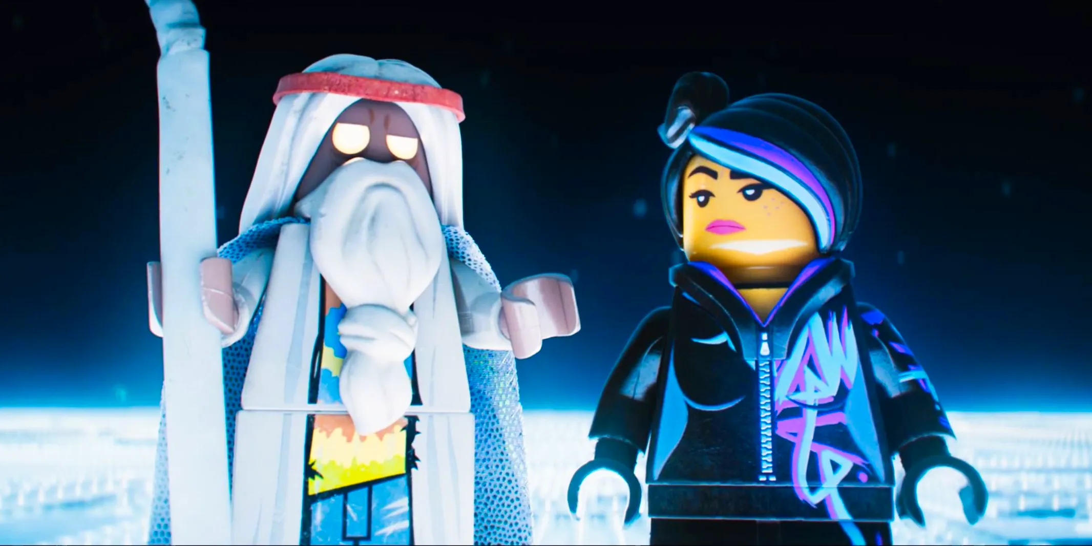 The Lego Movie Lucy and Vitruvius Image