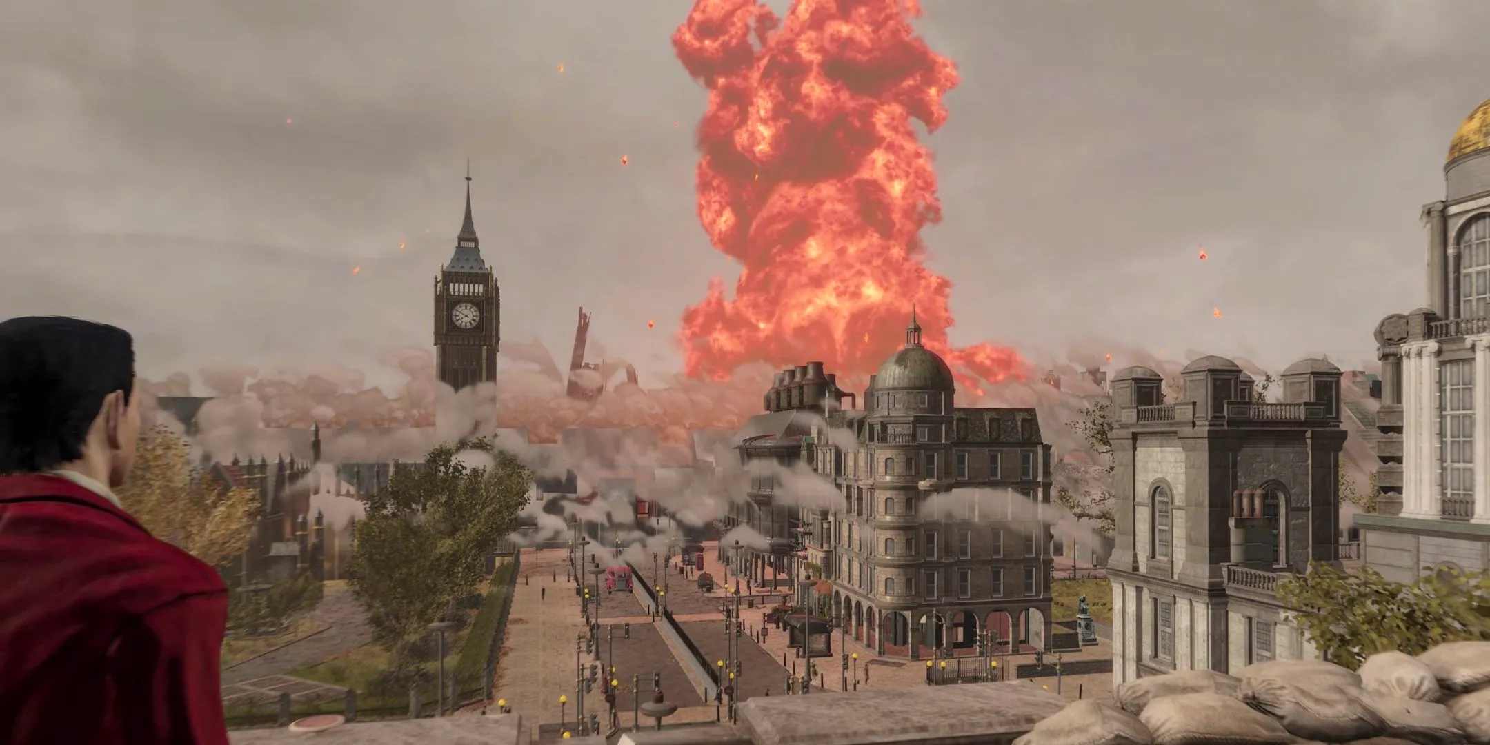 The London Eye is destroyed in Fallout 4 mod Fallout London. Image