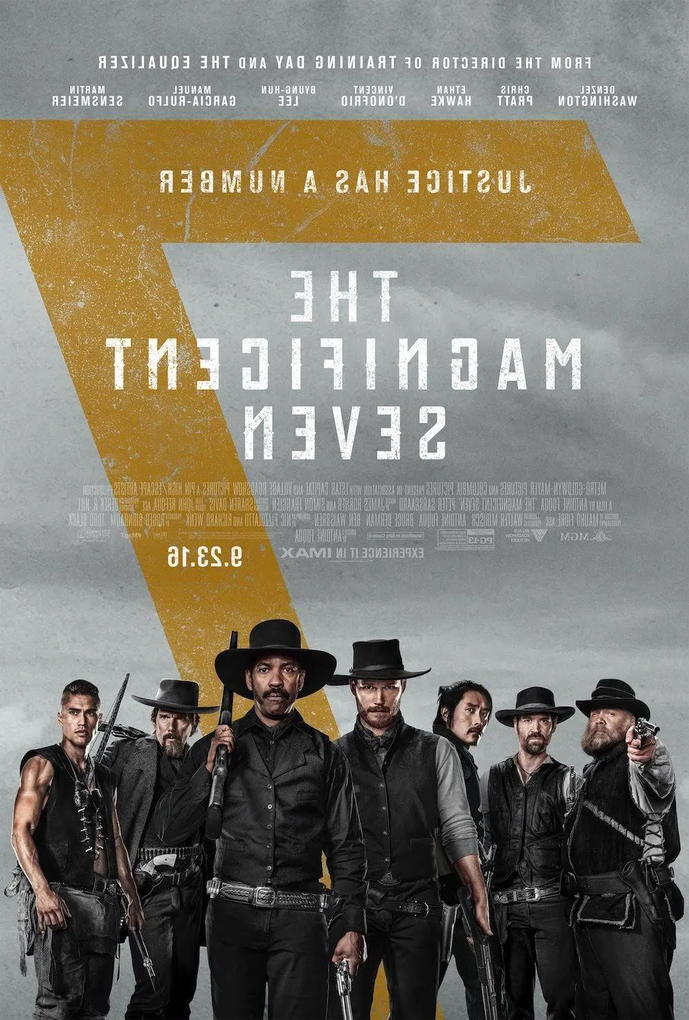 The Magnificent Seven Movie Poster Image