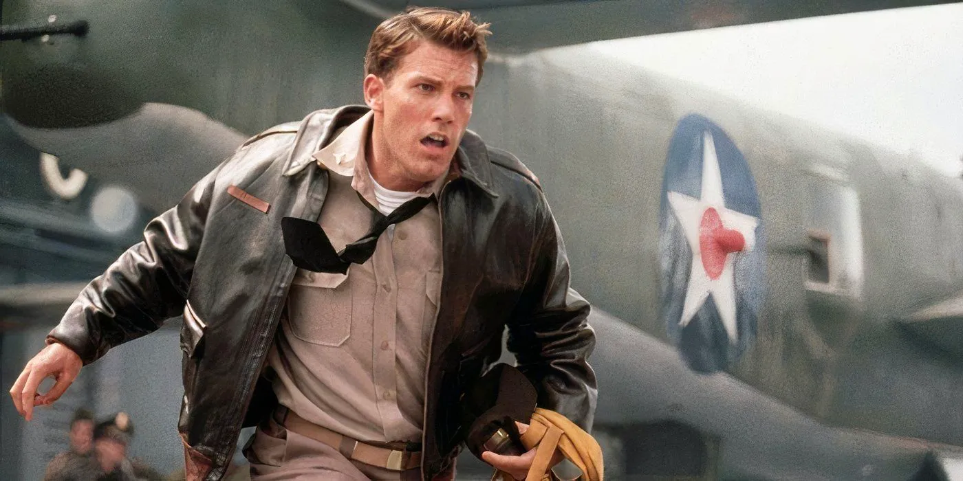 The main character of Pearl Harbor, looking like how I looked while watching the film. Image