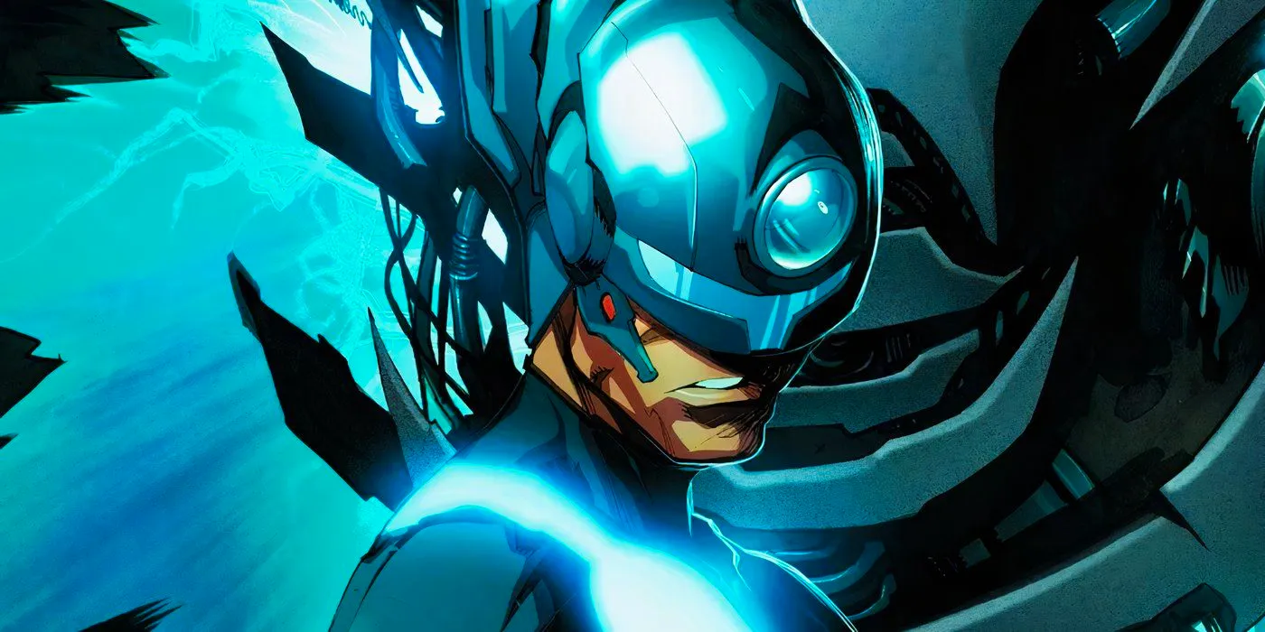 The Maker in his signature helmet in Marvel Comics Image