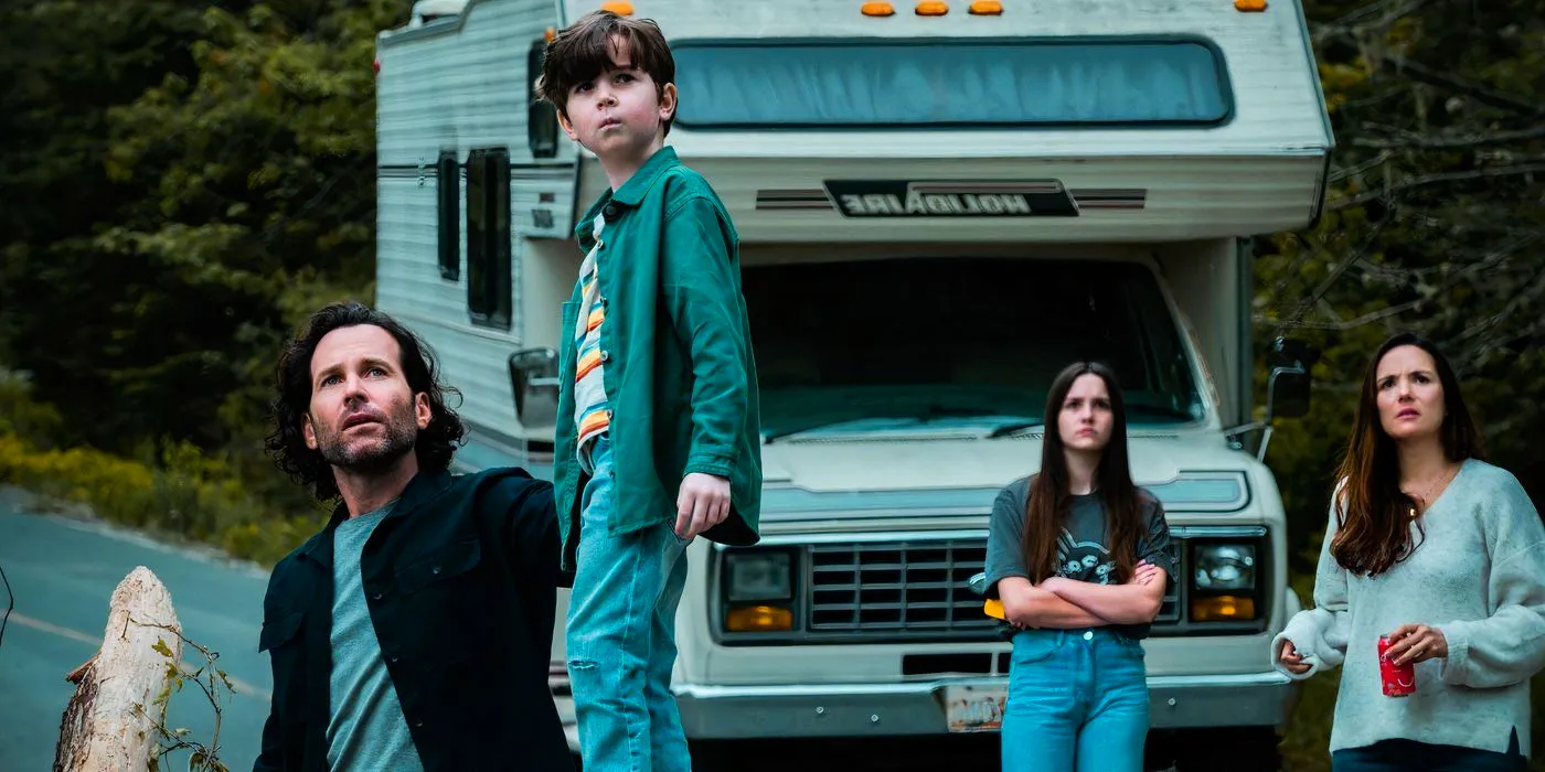 The Matthews family gets stranded in their RV in From season 1 Image