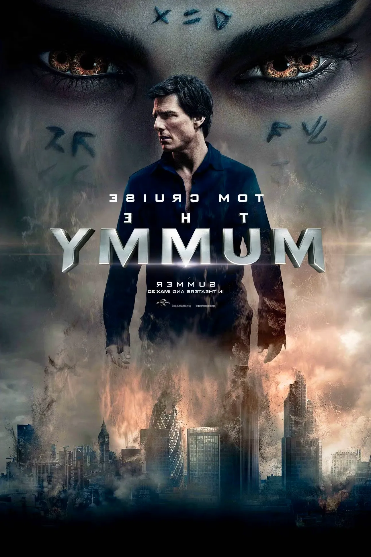 The Mummy Tom Cruise Poster Image