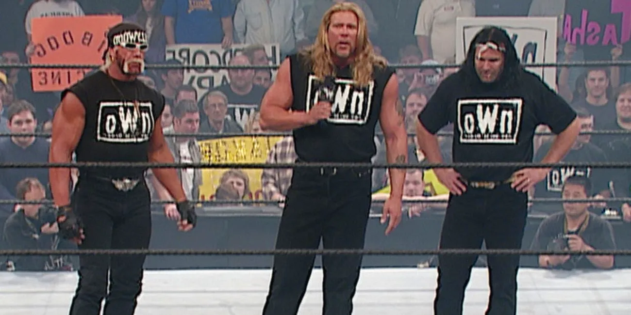 The NWO WCW Hulk Hogan Kevin Nash Scott Hall Image