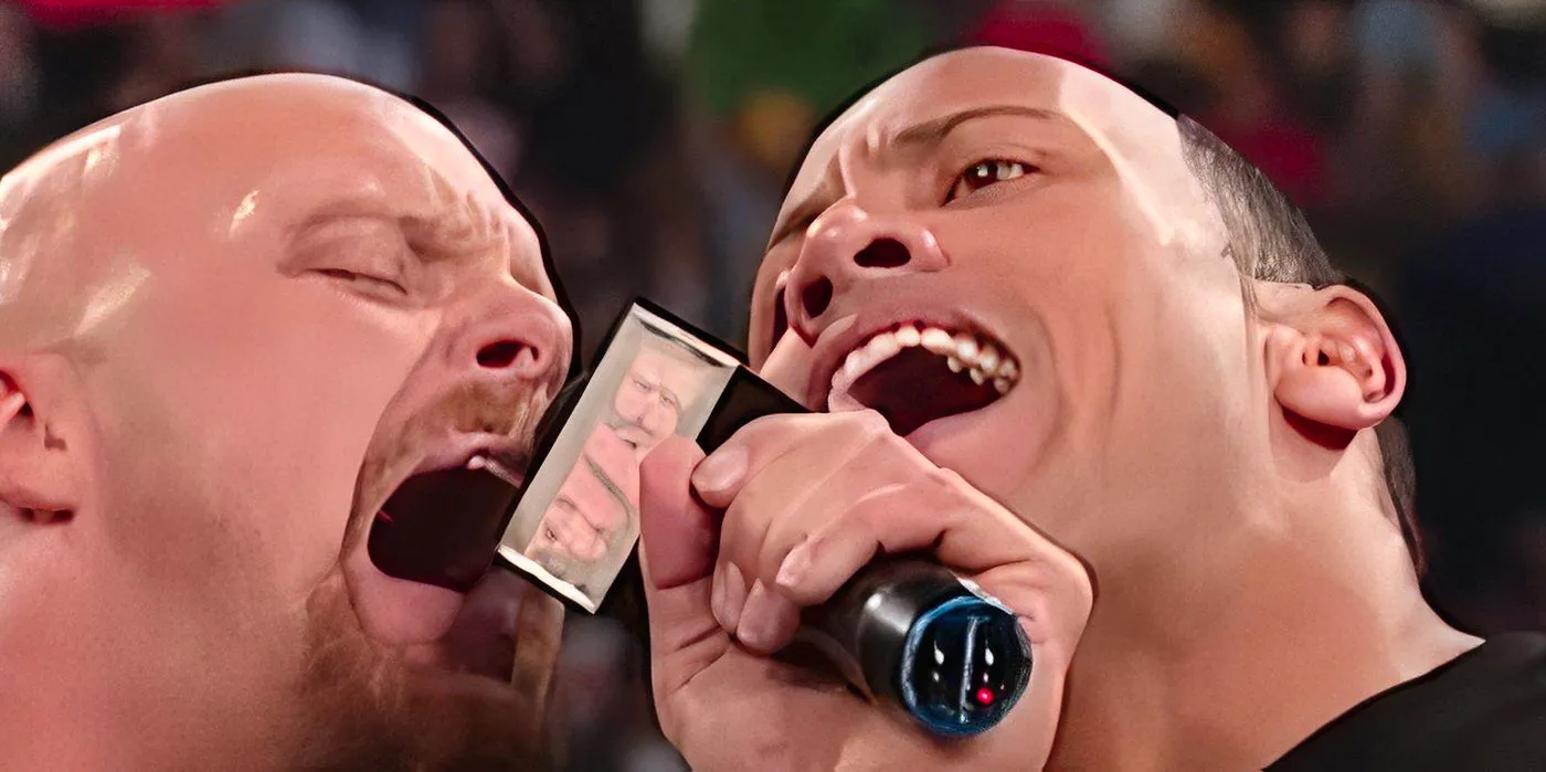 the rock and steve austin sing a duet Image