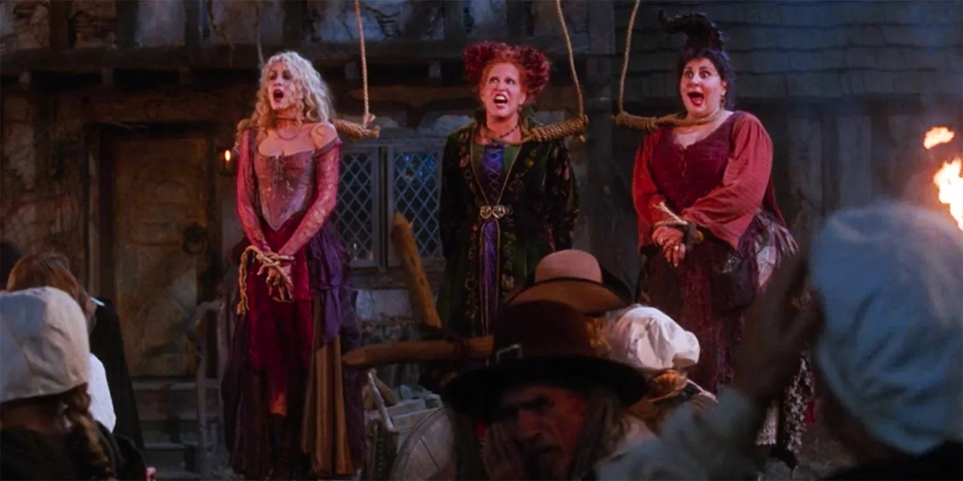 The Sanderson Sisters Hanged in Hocus Pocus Image