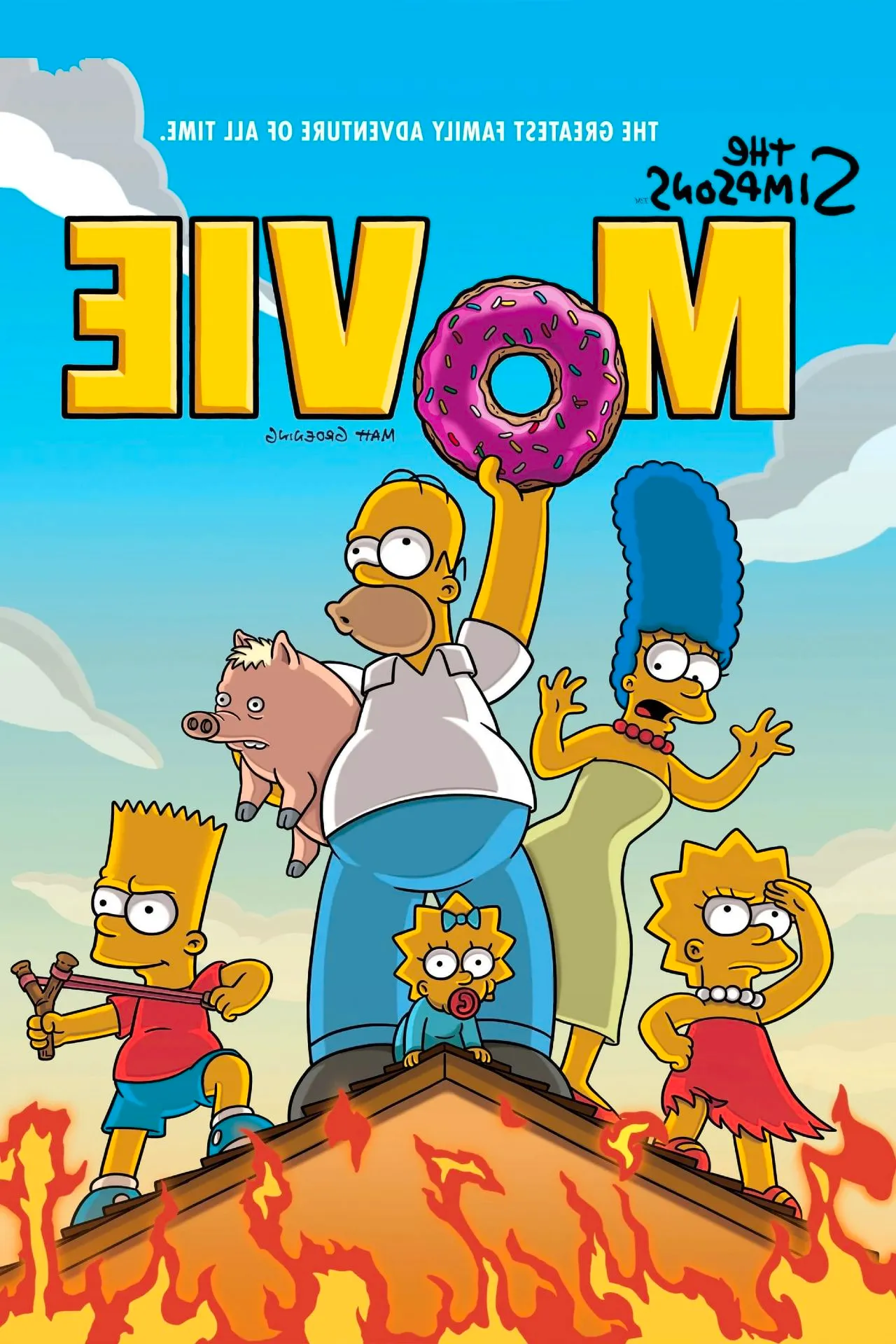 The Simpsons Movie Poster Image