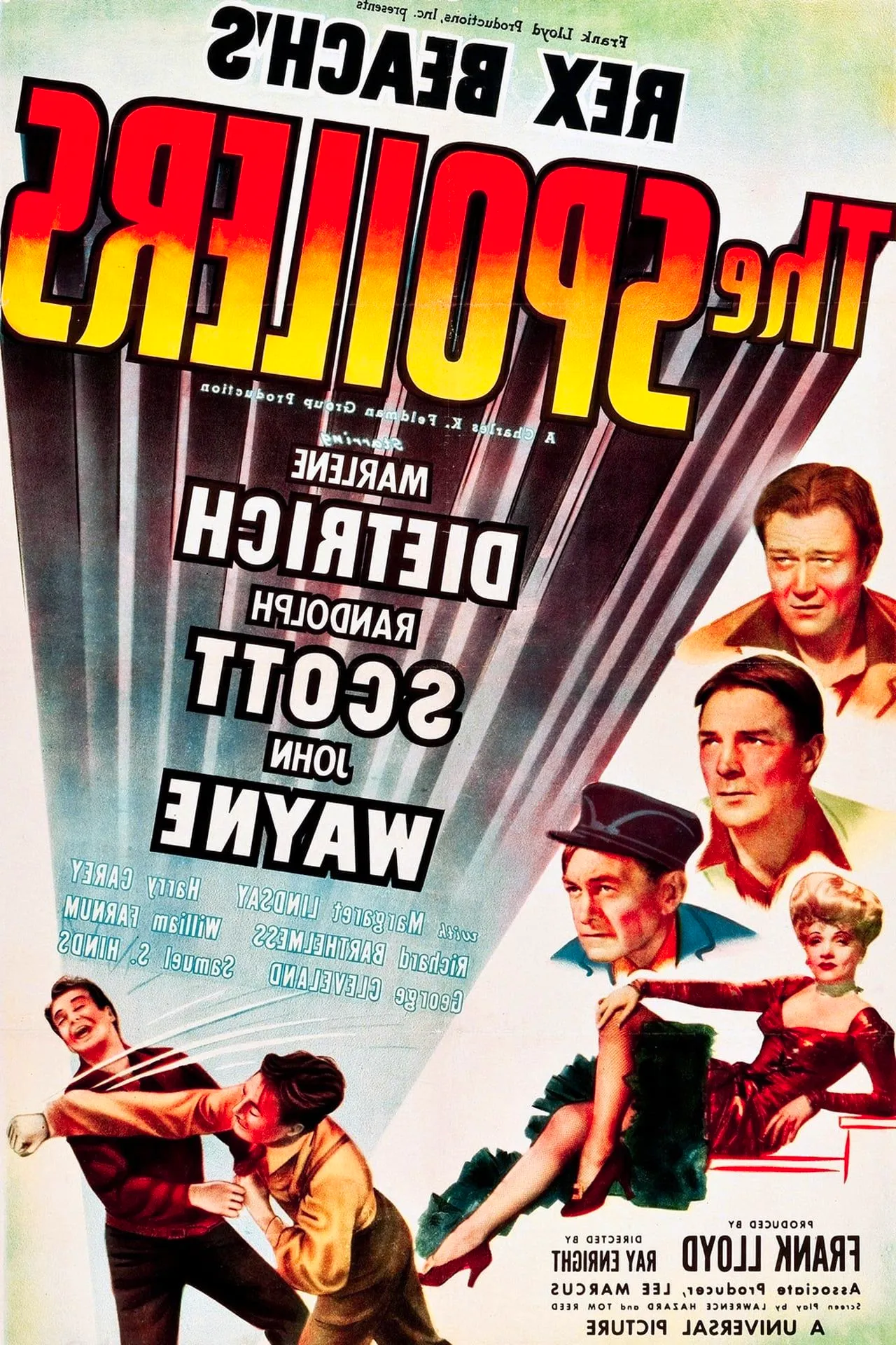 The Spoilers (1942) - Poster Image