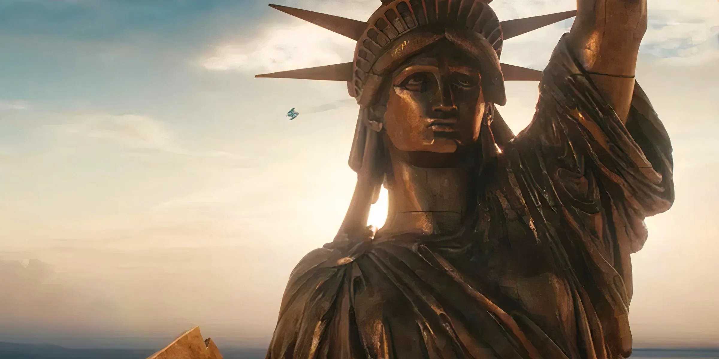 The Statue of Liberty in SpiderMan No Way Home Image