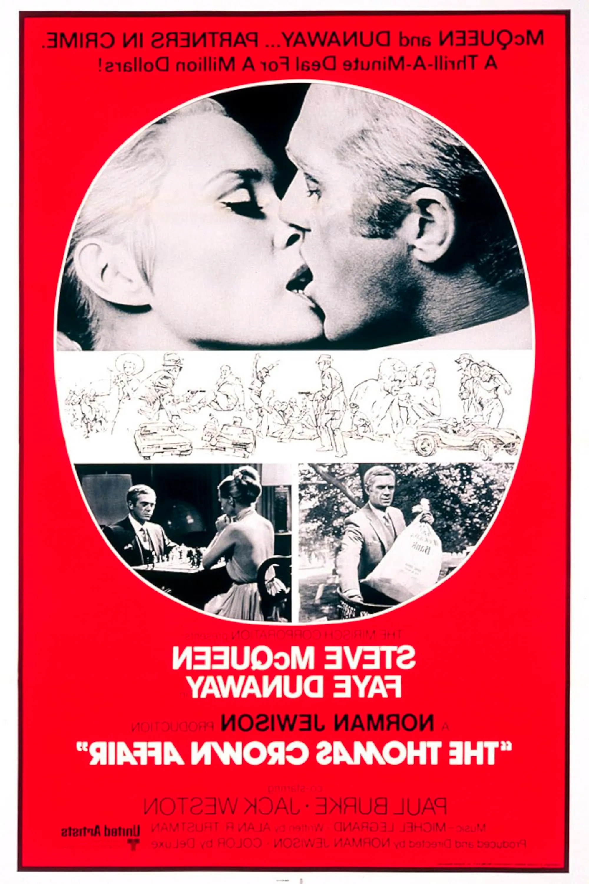 The Thomas Crown Affair (1968) - Poster Image