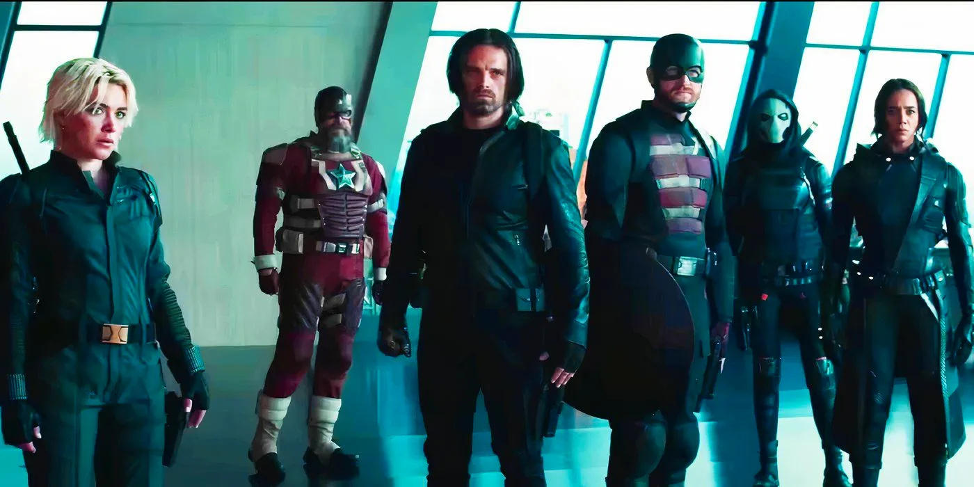 The Thunderbolts team in Avengers Tower in Thunderbolts* trailer Image