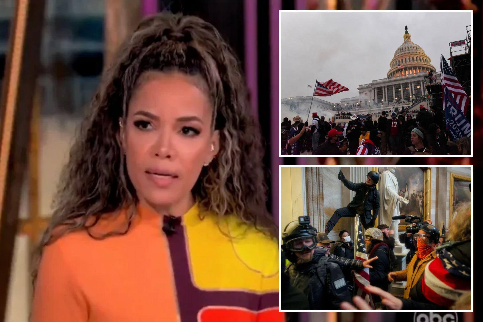 The View: Sunny Hostin's Controversial Take on January 6th Sparks Heated Debate | Audience Insights image 5 