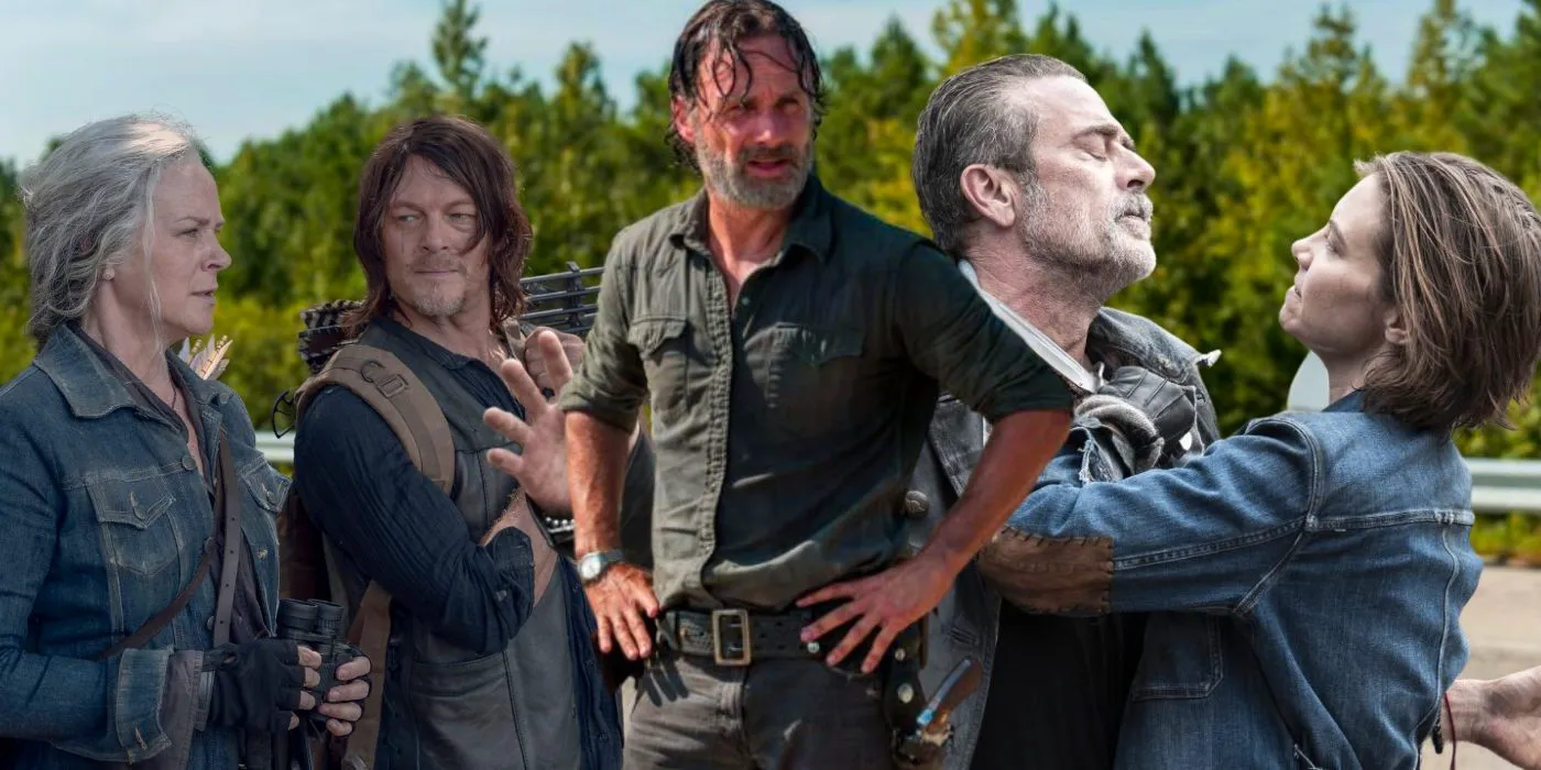 The Walking Dead characters. Image