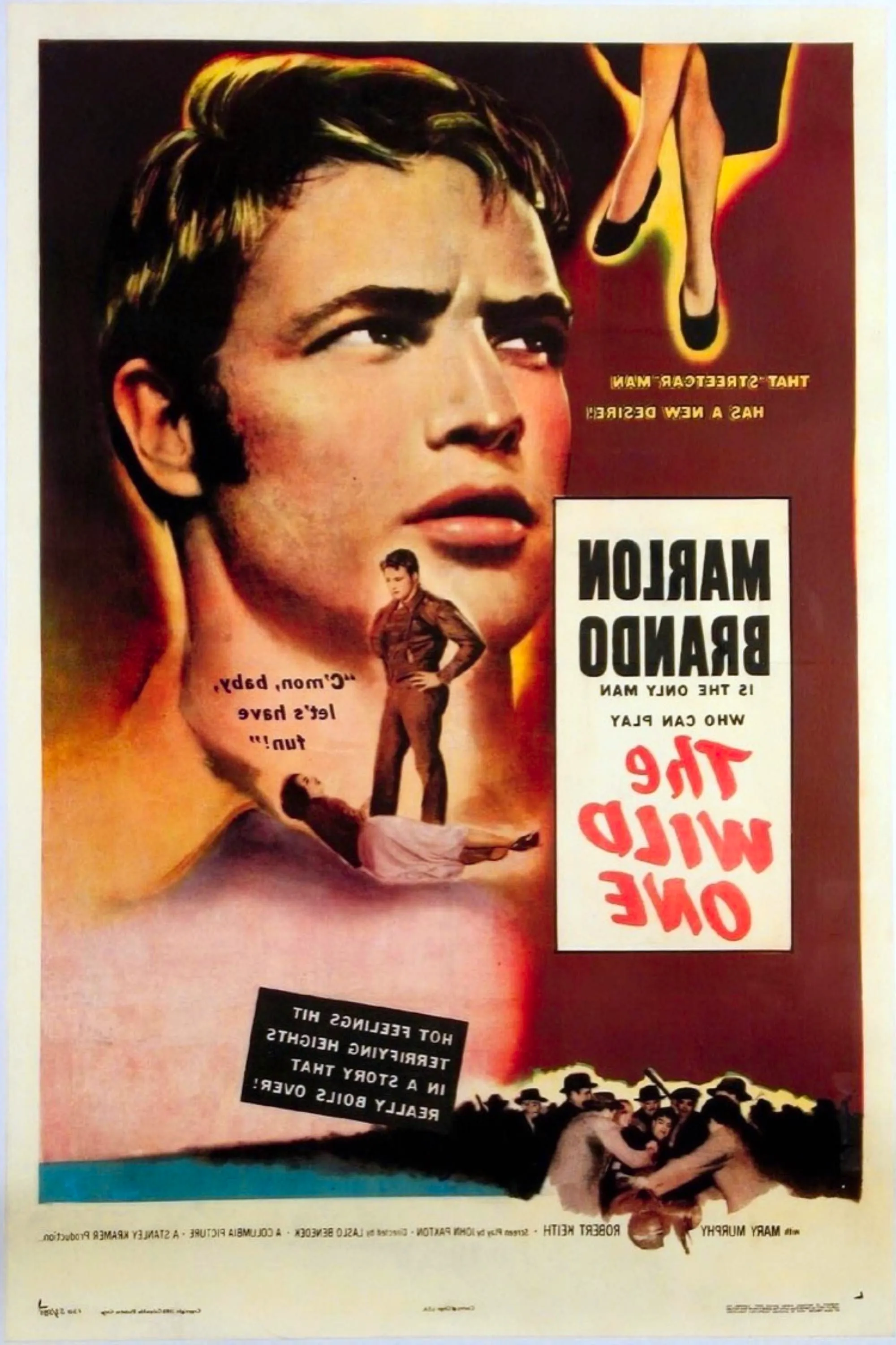 The Wild One (1953) - Poster - Marlon Brando Image