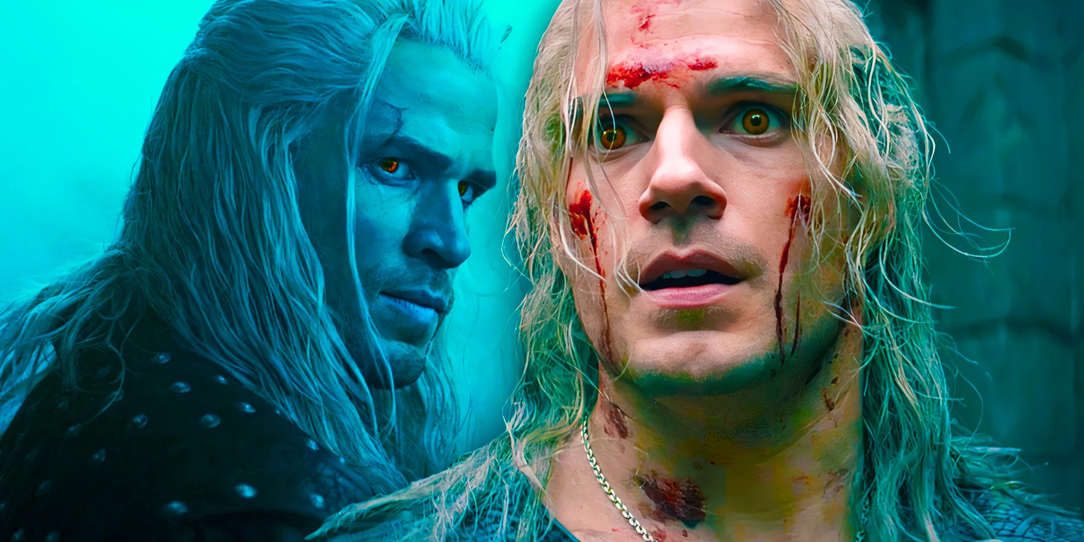 The Witcher Henry Cavill as Geralt of Rivia and Liam Hemsworth in season 4 Image